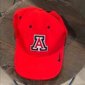 Nike Red Cap with Embroidered U of A